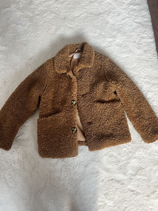 Шубка Zara Тедді.