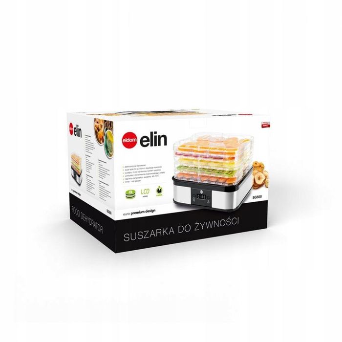 Suszarka do żywności do grzybów i owoców ELDOM SG500