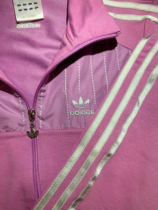 Оригінальна рожева кофта Adidas zip