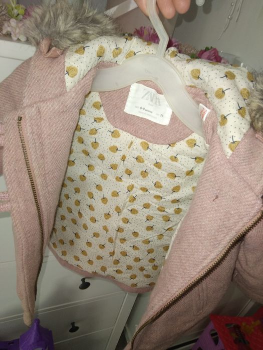 Płaszczyk zara 74 cm