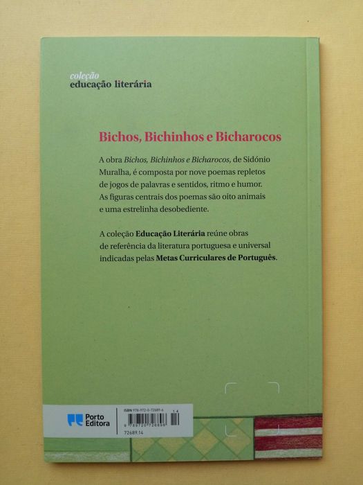 Bichos, bichinhos e bicharocos (leitura recomendada 2º ano)