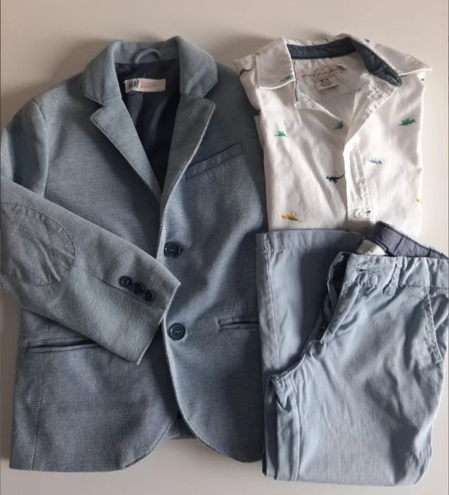 Roupa cerimonia tamanho 3/4 anos