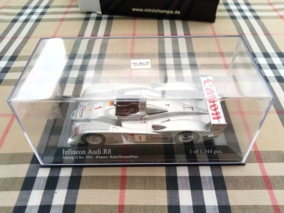 1/43 Audi R8 Infineon 12h Sebring 2003 - Biela/Werner/ Peter