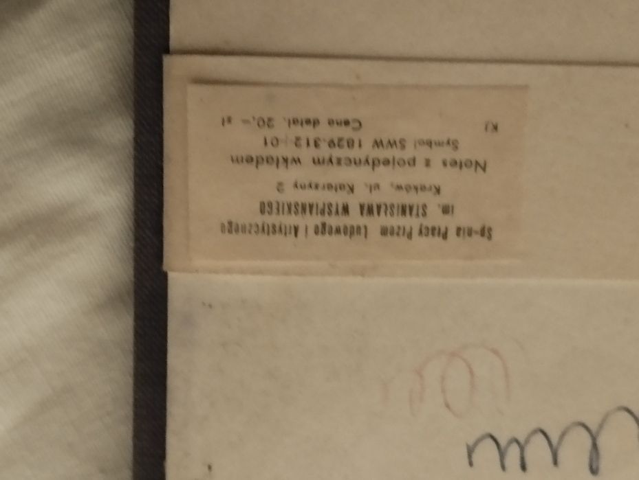 Metaloplastyka notes z PRL