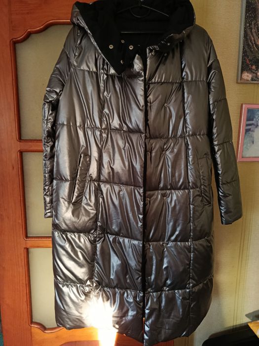 Куртка пуховик зимова m-l