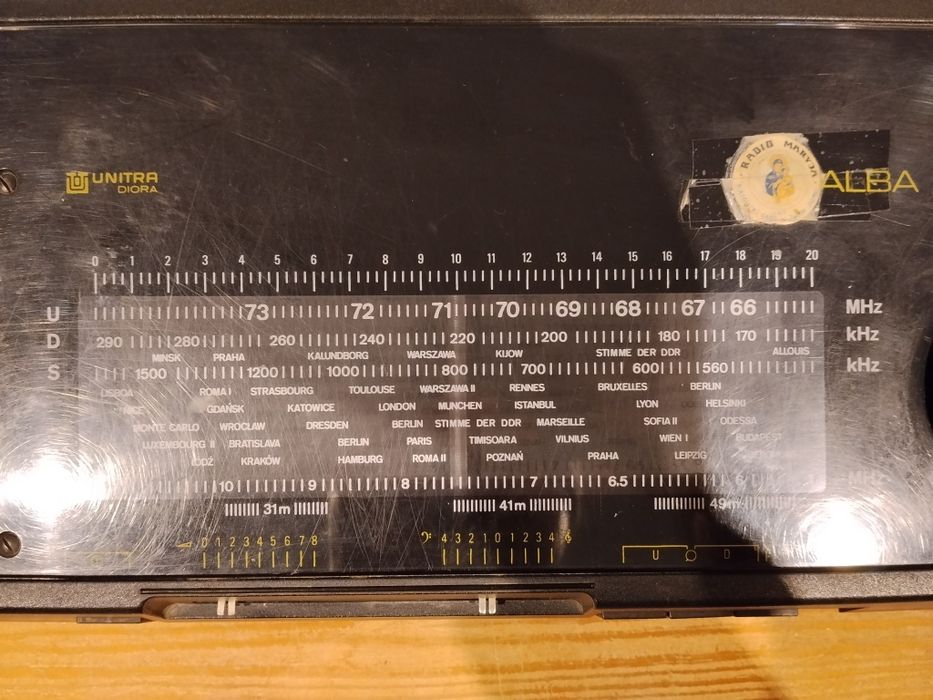 Radio Unitra Alba DMP 408