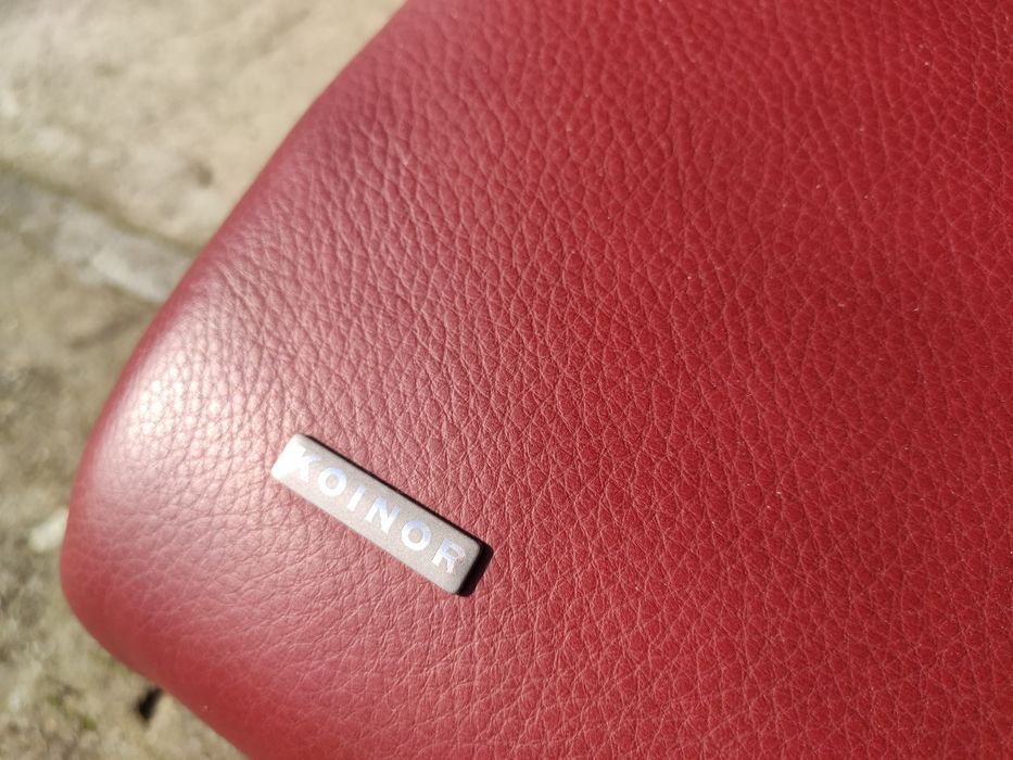 Sofa skórzana 3-osobowa+2-osobowa- skóra naturalna! KOINOR! Nowoczesny