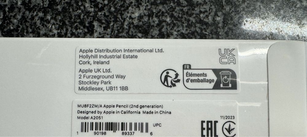 Apple Pencil A2051 – 2nd Generation – New64170297987585122