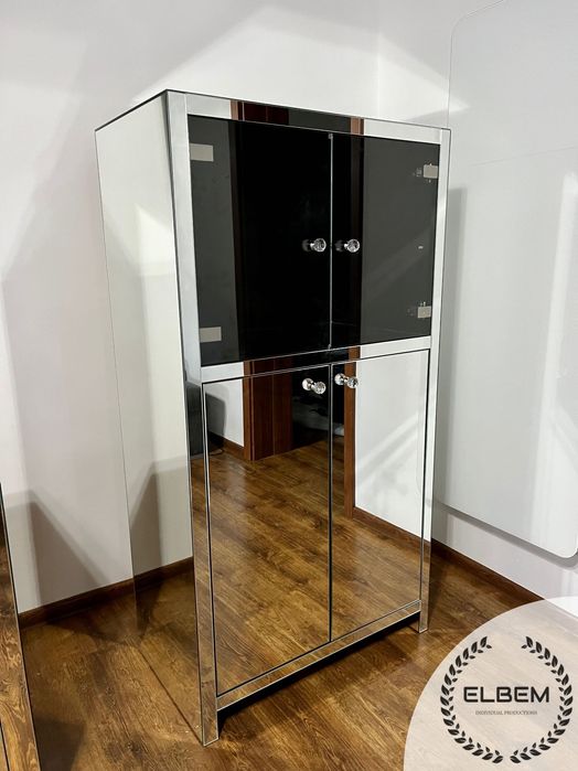 Lustrzana WITRYNA w stylu Glamour