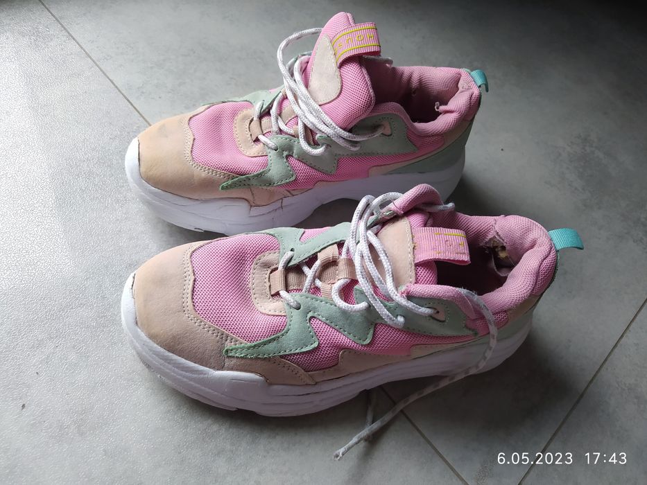Buty adidasy sneakersy pastelowe House 36 23cm