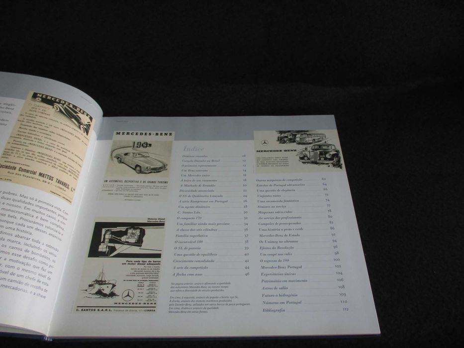 Livro Mercedes-Benz em Portugal Adelino de Dinis 2006