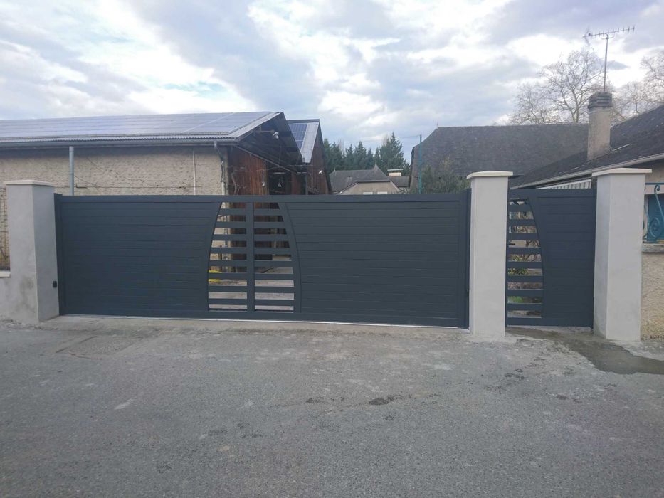 Portões em Aluminio e Ferro