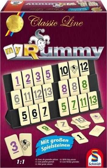 Gra planszowa Schmidt Spiele Rummy (Linia klasyczna) Spiele C239