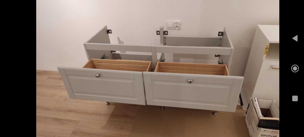 30-40% ceny - szafka łazienkowa IKEA Godmorgon 120 cm, 4 szuflady