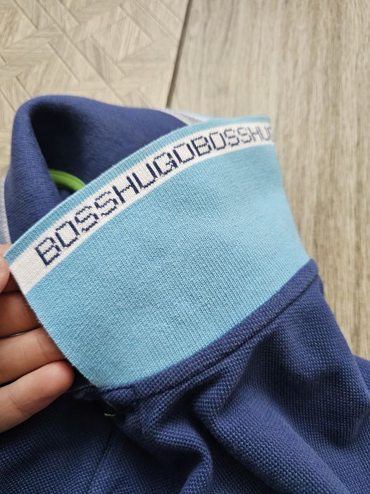 Оригінальна футболка ,поло Hugo Boss Paddy Modern Fit (Розмір XL) синя