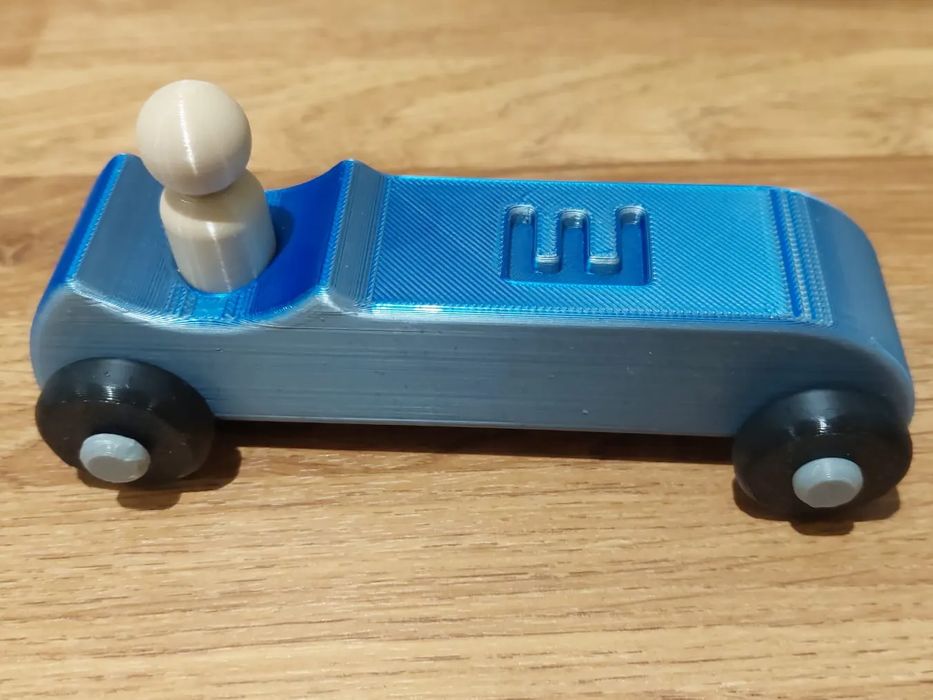 Carro de Corrida Miniatura Personalizável