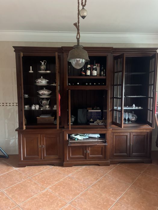 Vendo louceiro de cozinha em castanho