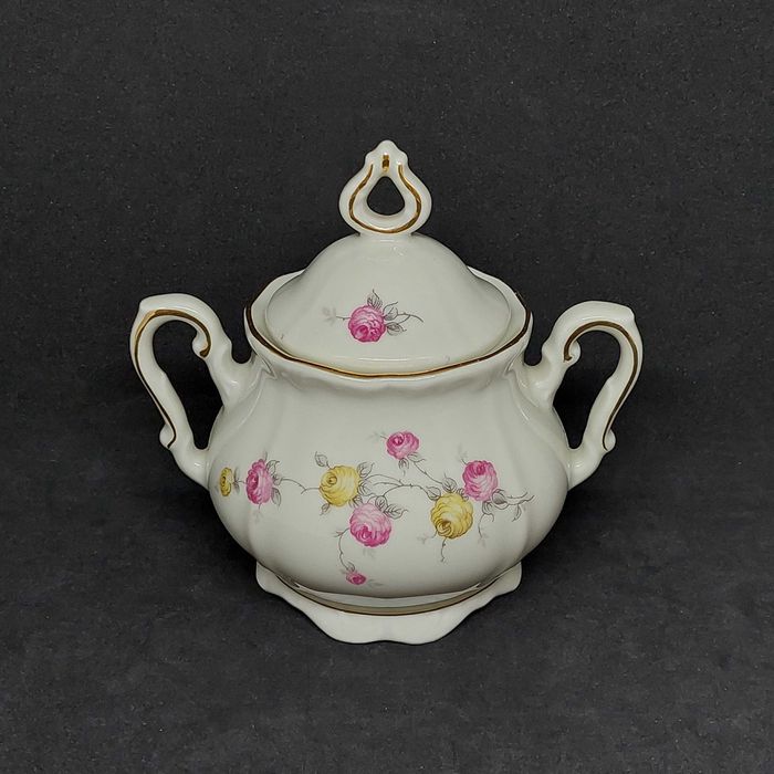 АНТИКВАРИАТ РЕДЧАЙШИЙ чайный кофейный сервиз WINTERLING Германия цветы