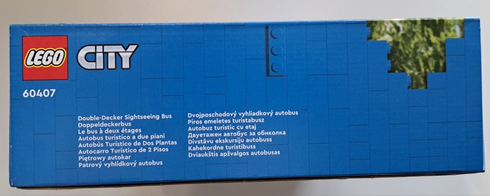 LEGO City Czerwony, piętrowy autokar 60407

Zapewnij siedmiolatkom i s