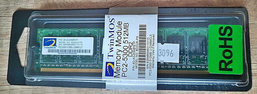 Pamięć pamięci RAM 512 MB