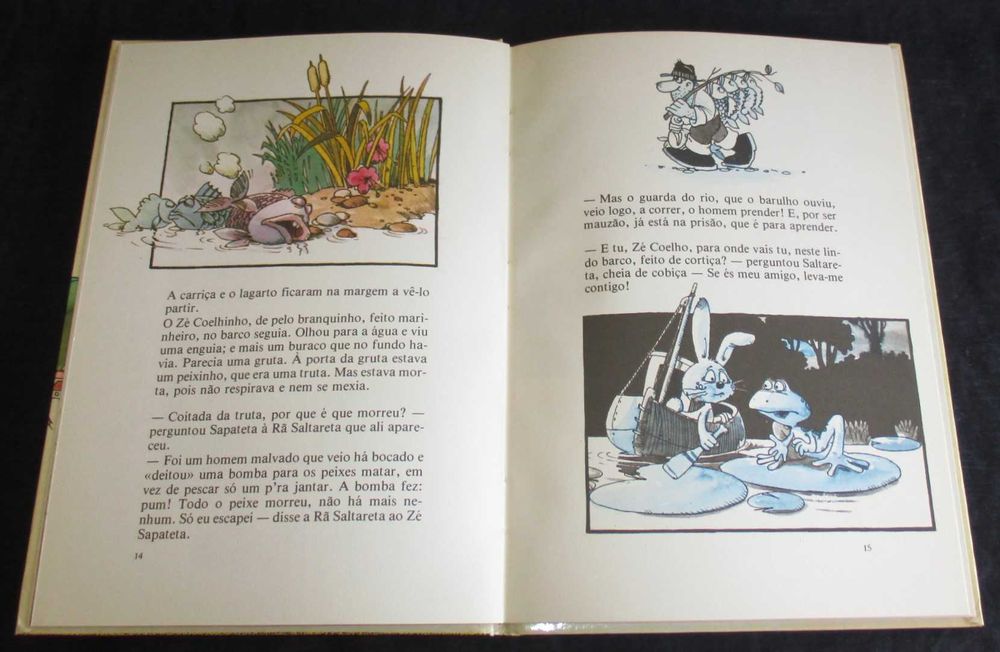 Livro As Viagens do Coelho Sapateta A. M. Cunha Lopes