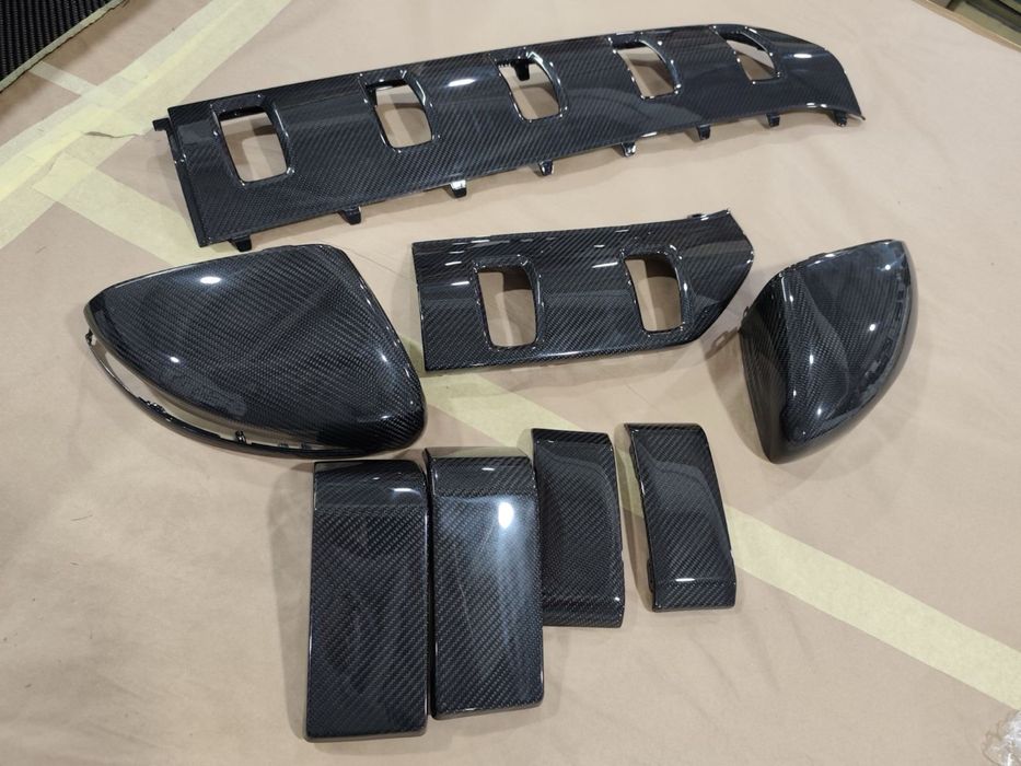 Карбон пакет G63 AMG Mercedes G-Class W465 Накладки Запаска Молдинги