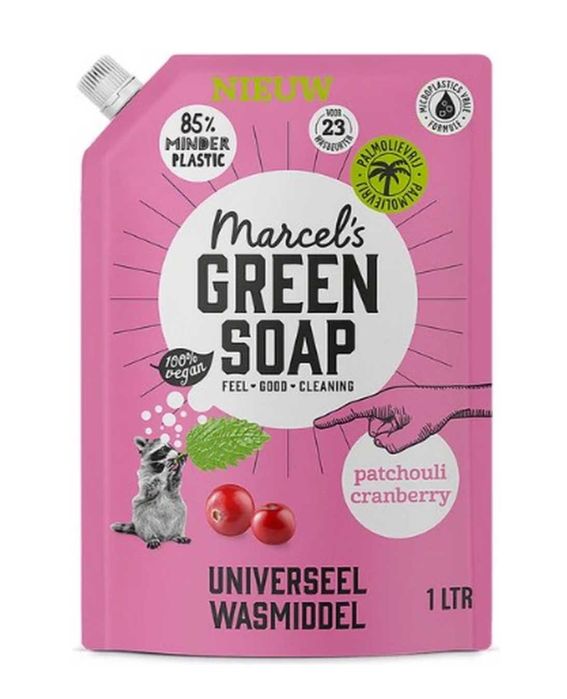 Płyn do prania Marcel's Green Soap Paczula i żurawina 1 l 23 prania