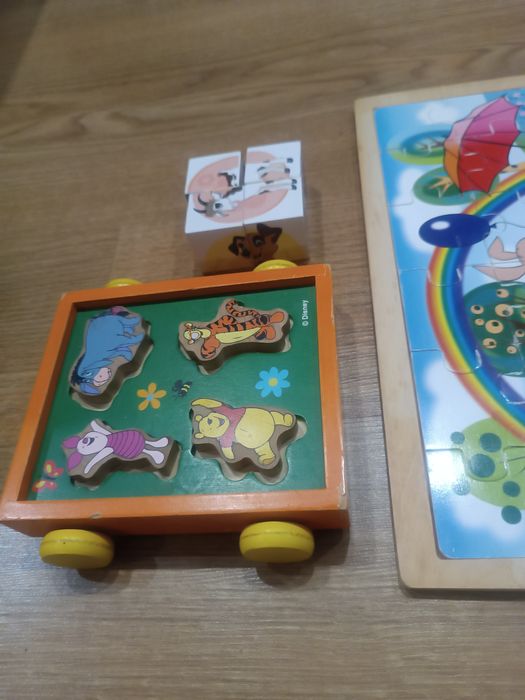 Пазли дитячі  іграшки ,ккбіки