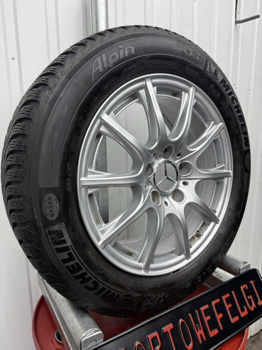 Alufelgi KOMPLET 16 cali 5x112 Mercedes C W205 W204 VW Golf Skoda Seat