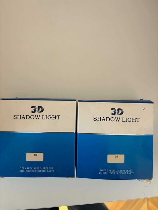 Światła Led na drzwi Projektor do auta Mercedes 3D Shadow Light