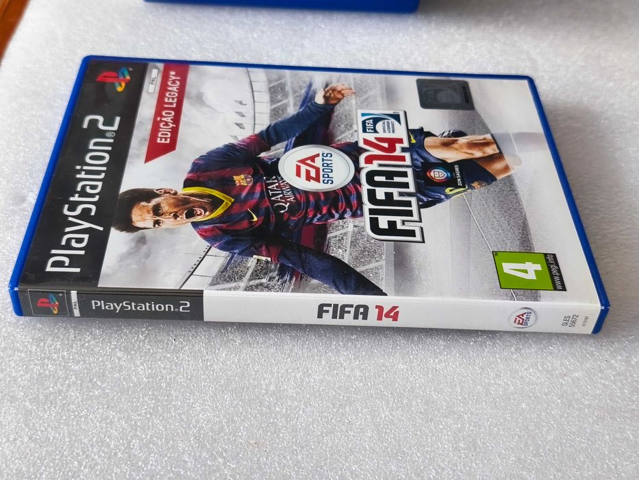 Fifa 14 PS2 Edição Legacy Playstation 2 Edition Versão Portuguesa