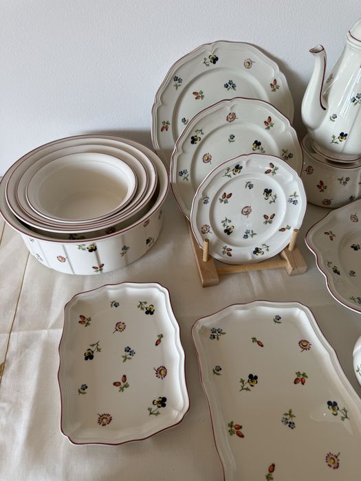 Сервіз вживаний поштучно колекція Petite Fleur V&B