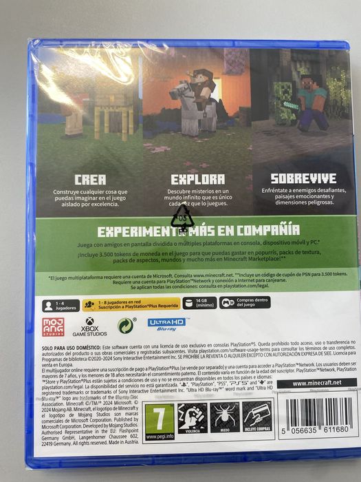 Minecraft PS5 Nowa