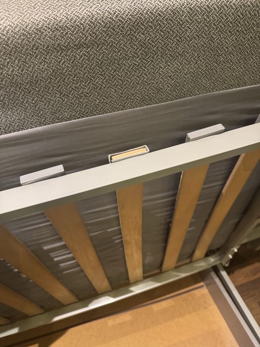 Rozkładana sofa / kanapa do spania + pokrowiec IKEA