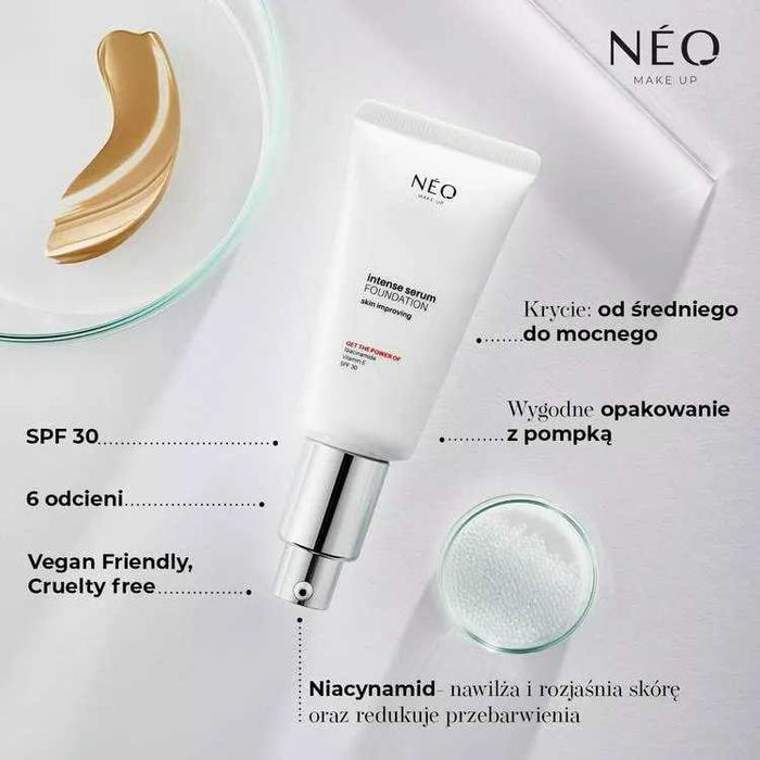 Intensywne Serum Neo Make Up - Podkład satynowy: 05 GOLD