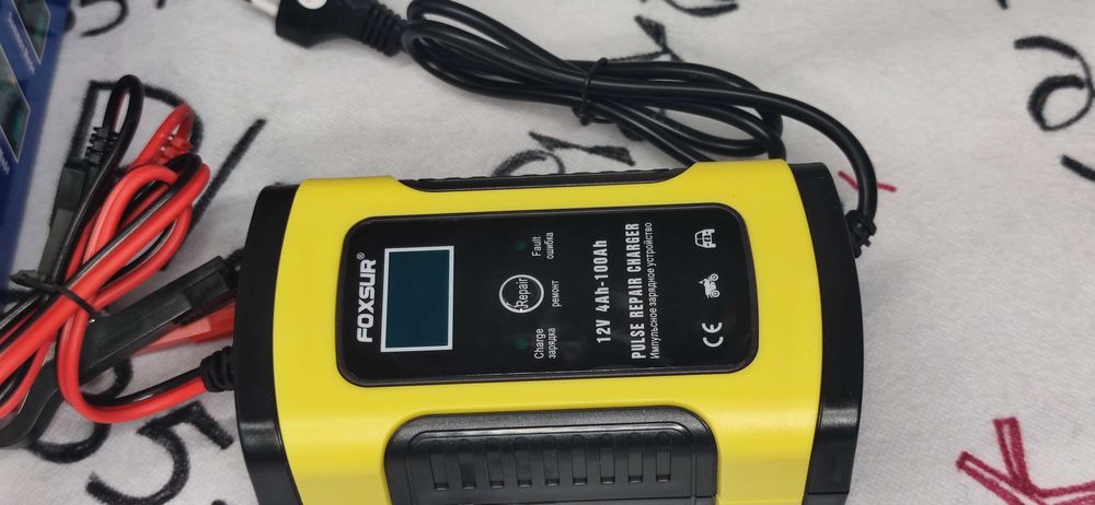 Carregador bateria - 12V 44Ah até 100Ah – Profissional – Novo