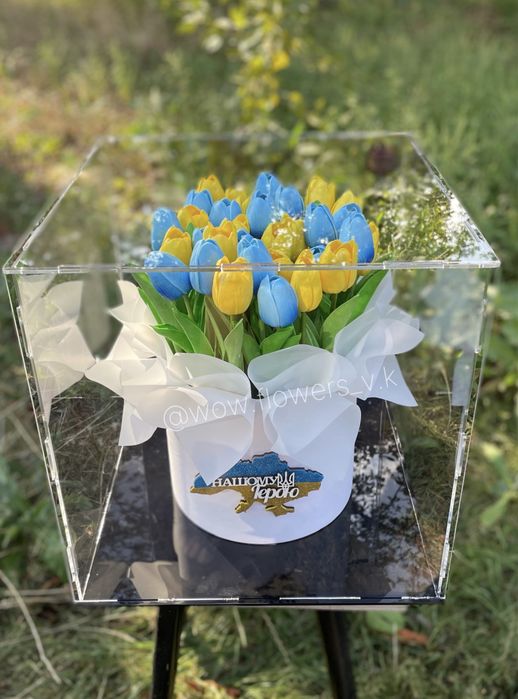 Букети з латексних тюльпанів