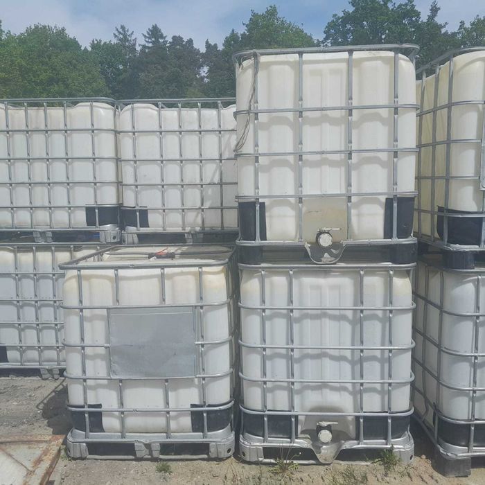 Zbiornik 1000l mauzer do paliwa, ropy, adblue