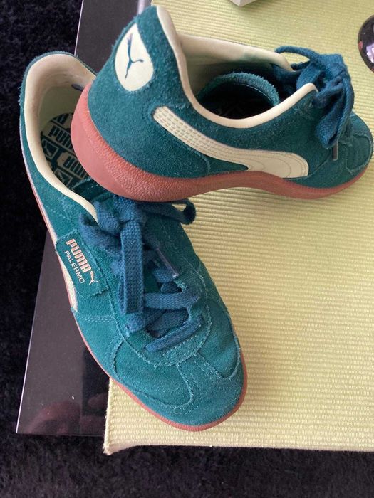 Puma Palermo Jr (Dark Myrtle/Cool Cucumber)