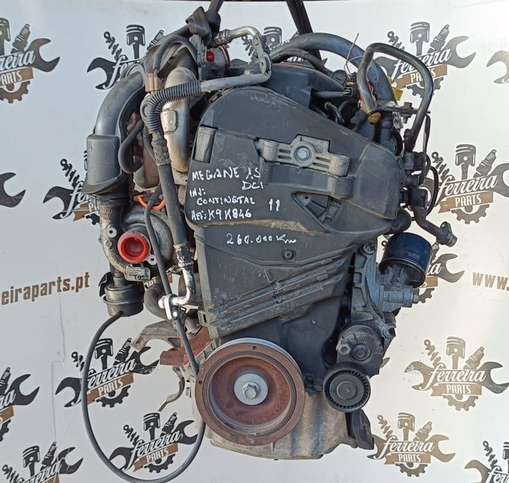 Motor Renault Megane Iii Hatchback Ref: K9K846 2009 - 2025