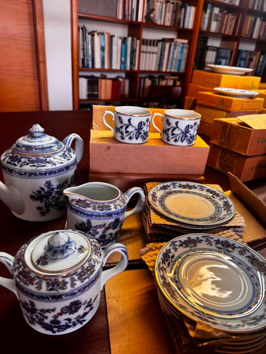 Vista Alegre Margão – Serviço Completo Jantar + Chá + Café | 124 Peças | Novo | Caixas Originais