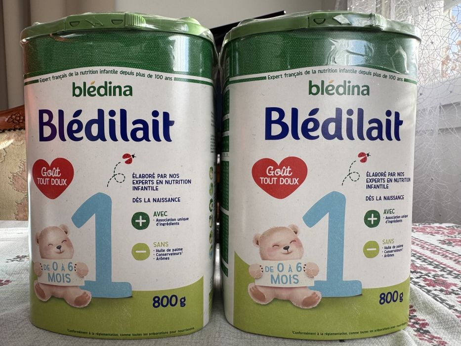 Дитяча суміш Blédina Blédilait 1. Детская смесь