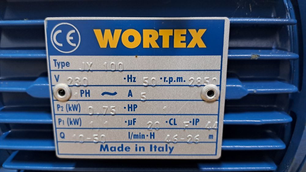 Bomba de água de Superfície Wortex 230V  JX 100