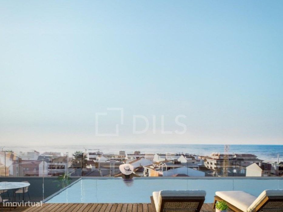 Apartamento T2 com varanda e garagem