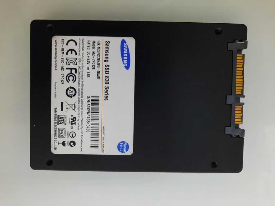 Disco SAMSUNG SSD 830 Series - 128 GB64354230526593121