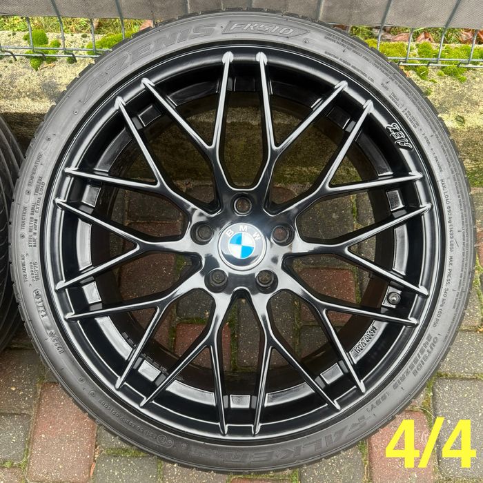 19 cali BMW e60 e61 felgi koła komplet 5x120 ET18 8.5J