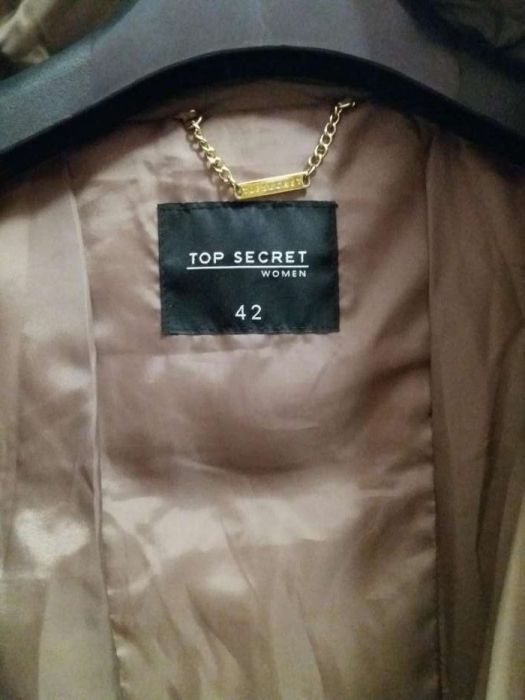 Piękny płaszcz Top Secret jak nowy