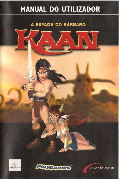 Kaan A Espada Do Bárbaro PC CD-ROM Retro