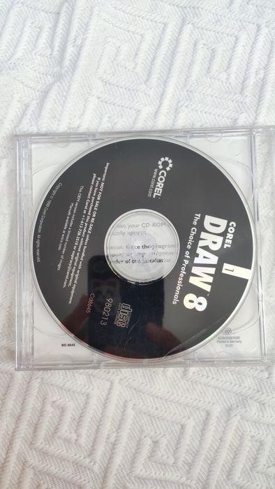 Corel Draw 8 dwie płyty