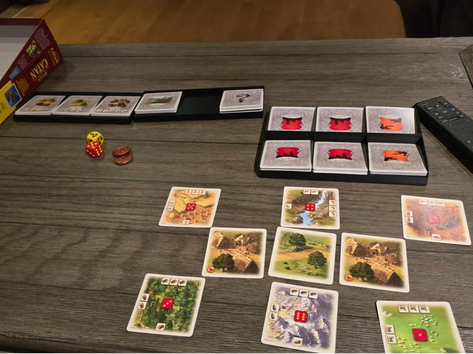Bandejas Organizadoras de Cartas para Rivals for Catan